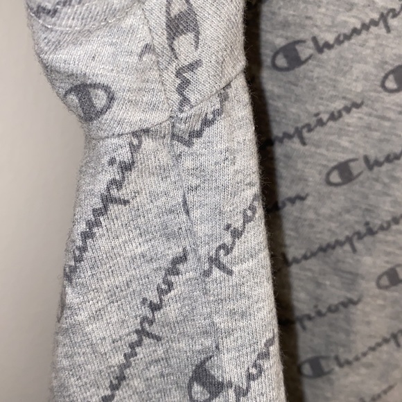 Champion Heritage XS Gray Logo Print Shirt - Picture 4 of 8
